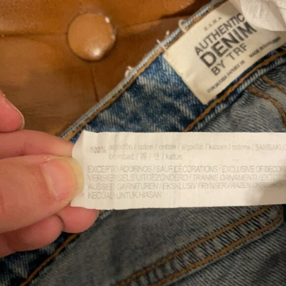 NWOT ZARA Mom Jeans - Picture 6 of 6